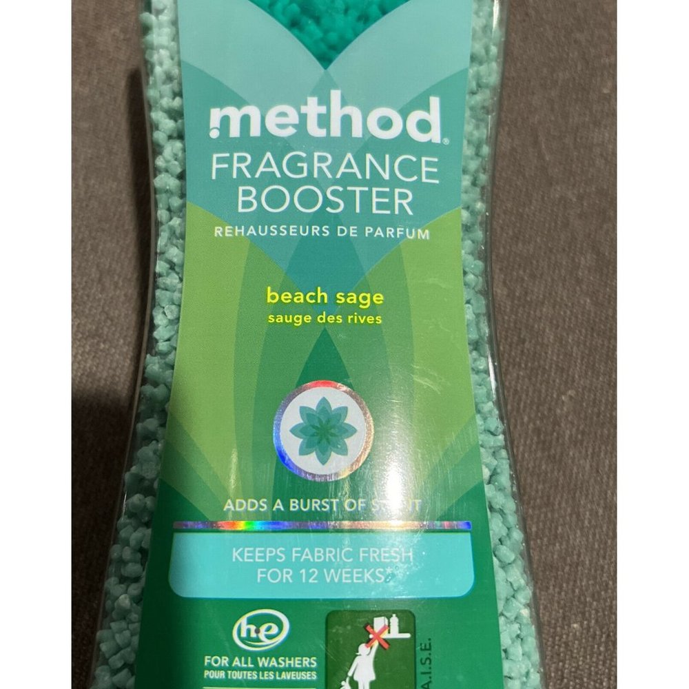 Method Laundry Fragrance Boosters Beads Beach Sage 14.8 oz  HTF Discontinued